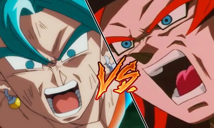 Goku Ssj Dios Vs Gogeta Ssj4